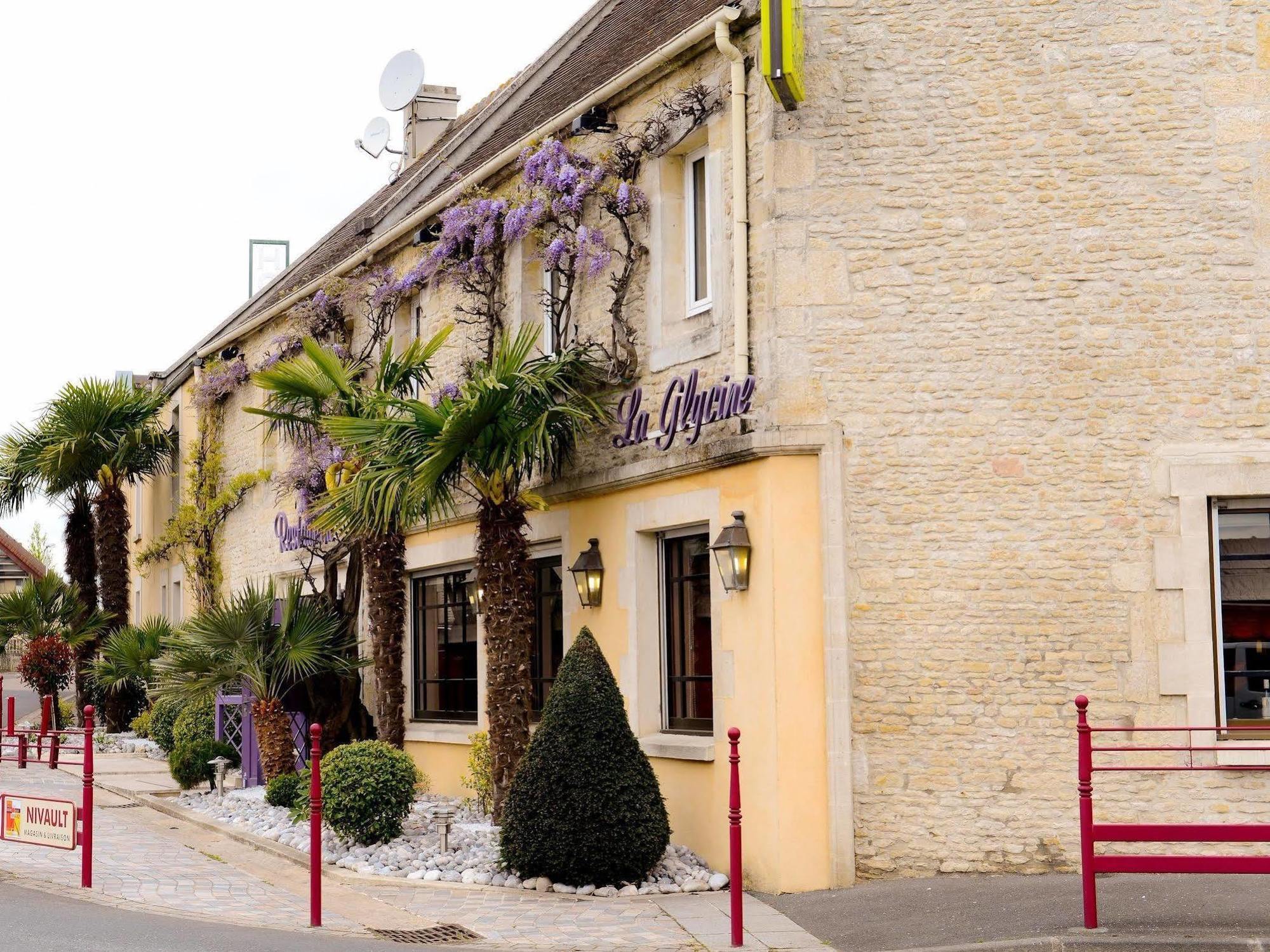 Hotel La Glycine Benouville  Luaran gambar